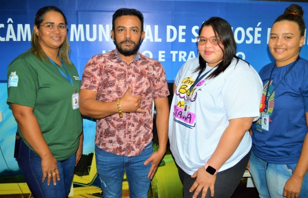 Visita das Conselheiras Tutelar ao Legislativo Municipal de São José do Xingu-MT.